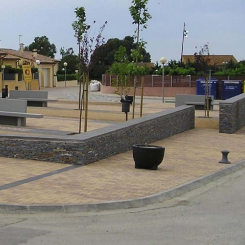 Plaça de la vinya - Pau